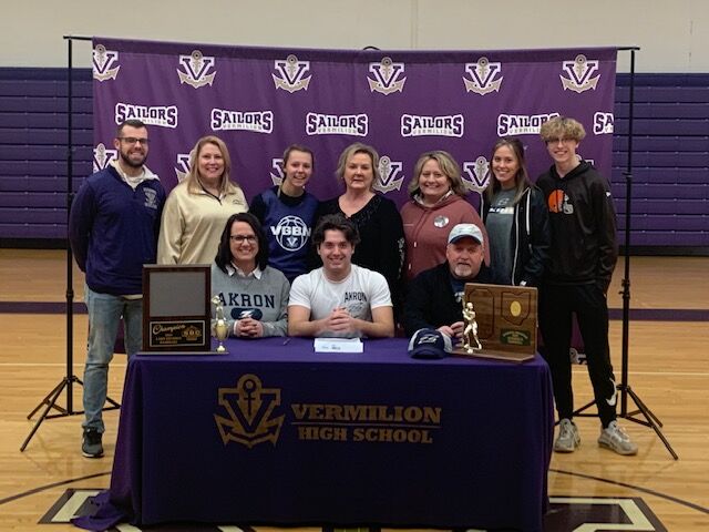 Vermilion’s Jack Wells to play baseball at Akron